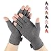 DISUPPO Arthritis Gloves for Women Relieve Pain from Rheumatoid, RSI,Carpal Tunnel, Compression Gloves for Computer Typing, Dailywork, Hands and Joints Pain Relief (Gray, Medium)