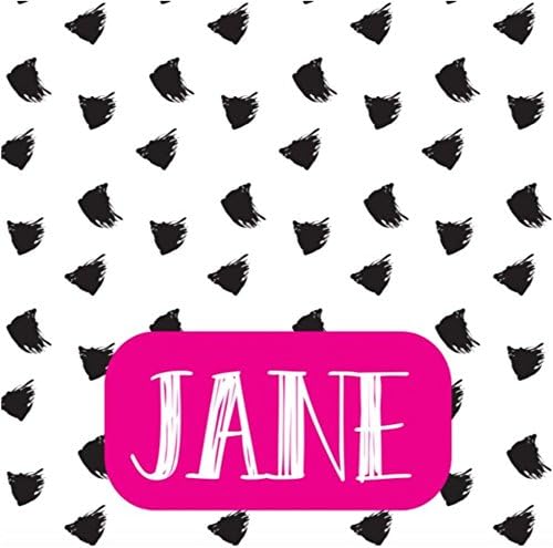 Personalized Custom Throw Blanket for Teens, Toddler, Children & Kids! Fun & Bright Graphics Blanket for Boys and Girls. Minky Soft and Snuggle Blanket, Make Your Own Blanket (Black Specs)