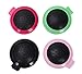 LOUISE MAELYS 1Pcs Folding Mini Pocket Hair Comb with Mirror Travel Set Gift Idea
