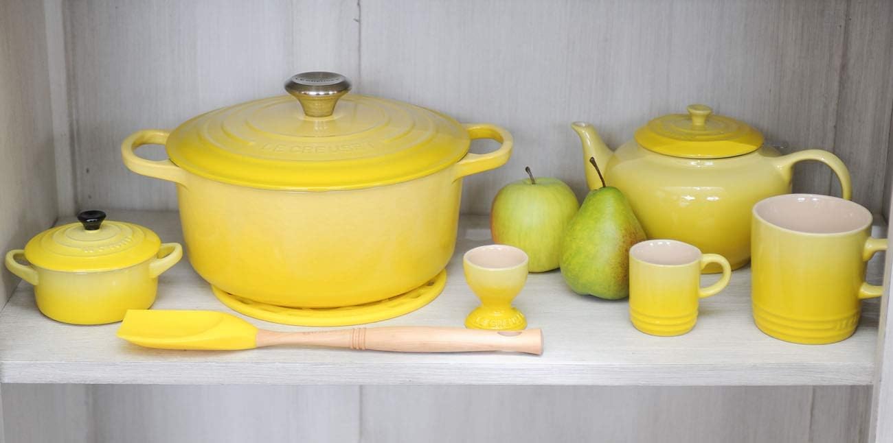 LE CREUSET Stoneware Petite Round Casserole, 0.25 L, Soleil, 71901104030100, 200 ml - Image 4