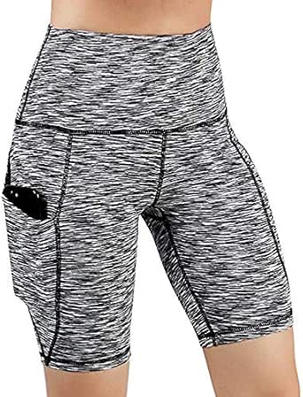 RISTHY Leggins Pantalones Cortos Yoga Correr Deportivos Mujer ...