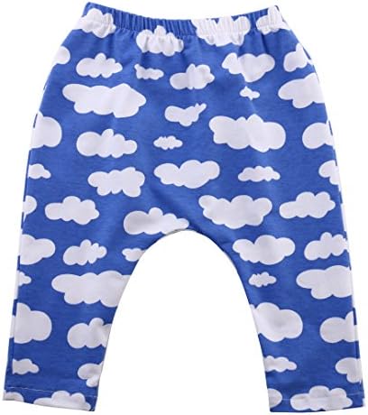 Cozy Cloud PP Pants Autumn Trousers for Boys Girls (0-6 Months, Blue)