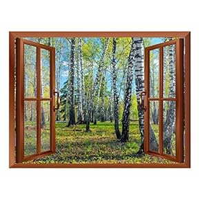 Spring Forest Removable Wall Sticker/Wall Mural - 24"x32"