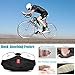 Cevapro Soft Silicone Gel Padded Bike Seat Cover - Improved Comfort Bicycle Seat Cover for Spin, Stationary, Cruiser, Mountain, Road Bike - Outdoor Cycling (Black)