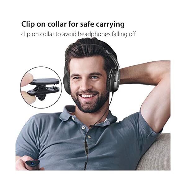 Avantree-HF039-Long-Coiled-Cord-Headphones-for-TV-164-Feet-5M-Extended-Range-Cable-Over-ear-Headphones-35mm-Audio-Output-Stereo-Sound-Headphones-with-Spiral-Coil-Wire-In-line-Volume-Control Avantree HF039 Long Coiled Cord Headphones for TV, 16.4 Feet / 5M Extended Range Cable, Over-ear Headphones, 3.5mm Audio…