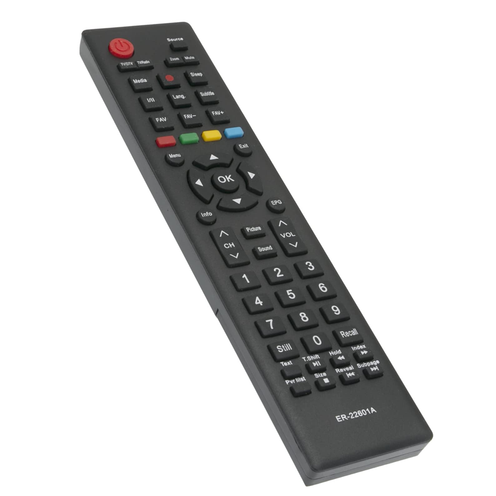 VINABTY ER-22601A Replace Remote Control Fit for Hisense TV T163920 40D50P 50D36P H40M2100C LTDN40D50EU H43N2100C LHD24D33SEU LHD32W26CEU LHD32D33SEU LTDN40D36TUK