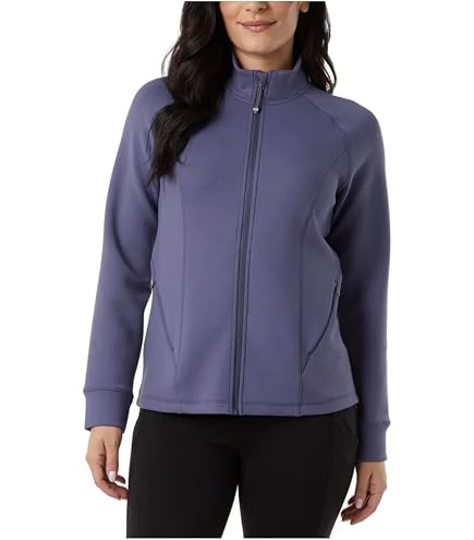 32 Degrees Women's Cozy Fleece Shirt Jacket Oversized (X-Small