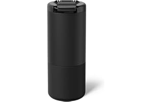 BrüMate Strova 18oz 100% Leakproof Insulated Coffee Mug | Ceramic-Lined Interior | Built-In Silicone Sleeve for Travel | Lock