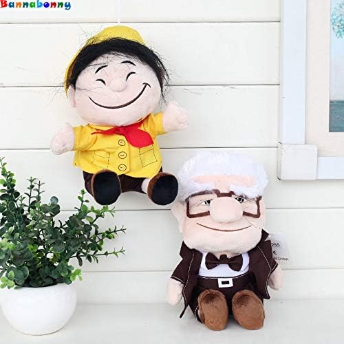 TAKA Movies & TV - 20cm Cartoon Pixar Up Russel Carl Fredrickson Plush Toy Soft Stuffed Dolls Movie Toys 1 PCs