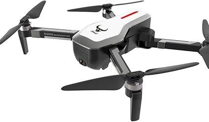 white drone with camera