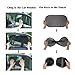 Pulaisen Car Window Shade - Sunshade for Car Side Window Clings - 80GSM UPF50+ Blocks Over 99% of Harmful UV Rays - Baby Side Window Car Sun Shades 20