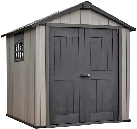 Keter Oakland 7,5 'x 7' cobertizo: Amazon.es: Oficina y papelería