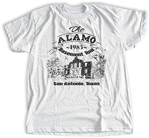 Amazon Com Pee Wee S Alamo Basement Tour T Shirt 1985 San Antonio Texas Boys Girls Men Women Toddler Styles Organic Nostalgia Handmade Products
