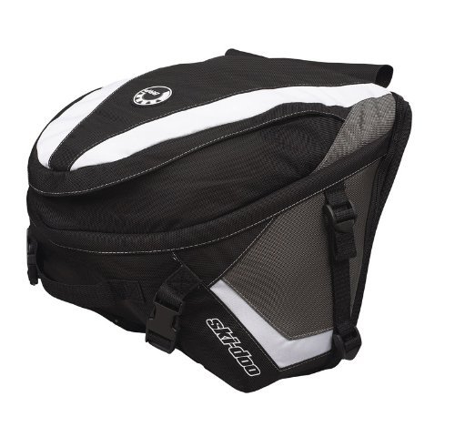 Ski-Doo 860200414 Black/White Tunnel Bag - 35 Liter Capacity