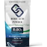 Crystal Clear Lab Boric Acid Powder | 99.9% Industrial Grade Pure Boric Powder