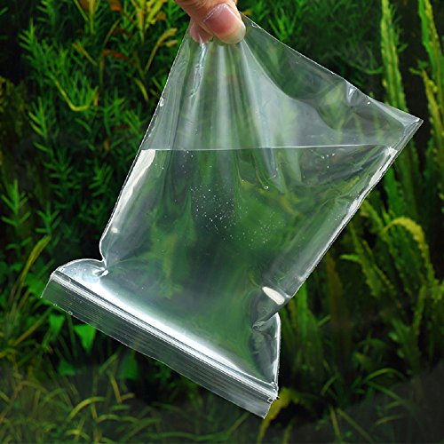 100 Pack 9" x 12" Resealable Poly Ziplock Bags Bulk, Reclosable Plastic Bags for Shipping, 2 Mil