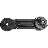 YakAttack LockNLoad 4" Extension Arm for Kayak Accessory Mounts | Raises Mounted Gear 4" | Includes Hardware | Rod Holders Fish Finders &amp; Cameras | Adjustable Kayak Rigging