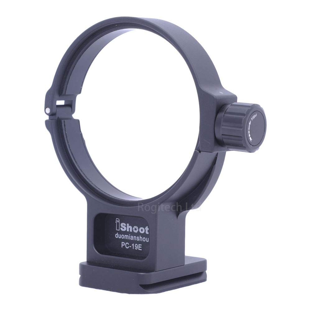 iShoot IS-PC-19E Lens Collar Tripod Mount Ring for Nikon PC Nikkor 19mm F4E ED Tilt-Shift Lens