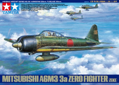 Tamiya Models A6M3/3a Zero Fighter