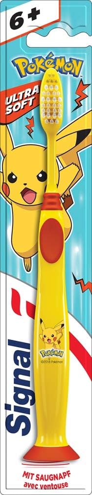 Signal Junior Toothbrush for Children Aged 6 and Over, Pack of 1, Yellow - Image 5