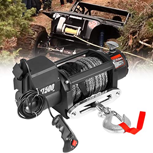 VEVOR 17500Ibs Truck Winch, Black - Image 2