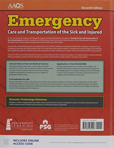 Emergency Care and Transportation of the Sick and Injured Includes Navigate 2 Essentials Access (Orange Book) - Thumbnail 2