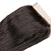 Nadula 12A Brazilian Straight Free Part Lace Closure 4×4inch 130% Density 100% Unprocessed Virgin Human Hair Closure Natural Color (14inch)