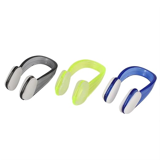 3 Stk Schwimmen Nasenklammer Tauchen Beschützer Kunststoff Nasenklammer de