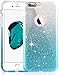 TOZO for iPhone 7 Plus Case iPhone 8 Plus Case, SHINY [Bling Crystal] Ultra Thin Sparkle Premium 3 Layer Hybrid TPU Soft Grip - Gradient Blue
