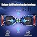 VEVELINE Hoverboard,Self-Balancing Hoverboard with Bluetooth and LED Lights for Kids Ages 6-12