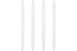 SUPVOX 4pcs Steel Playpen Rod - 22.79'' Metal Replacement Tubes For Infant Playpen Fence - Baby Safety Gate, Easy Installatio