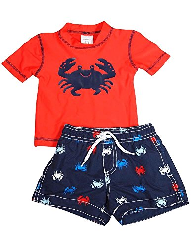 Carters - Baby Boys 2 Piece SPF 50 Swimsuit Set