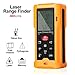 GoerTek Digital Laser Distance Measure Range Finder Meter Measuring Device Tool,Lightweight Tape Diastimeter 0.16(0.05m) to 131ft (40m)