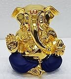 Gold plated Lord Ganesh (4.5x4x3cm)/ Ganesha online/ God ganesh idol/ Vinayaka Idol/ Gold Ganesha/ Vinayaka statue/ Car ganesh/ Vinayagar/ Car dashboard ganesha/ Ganesh Murti/ Ganesh online shopping