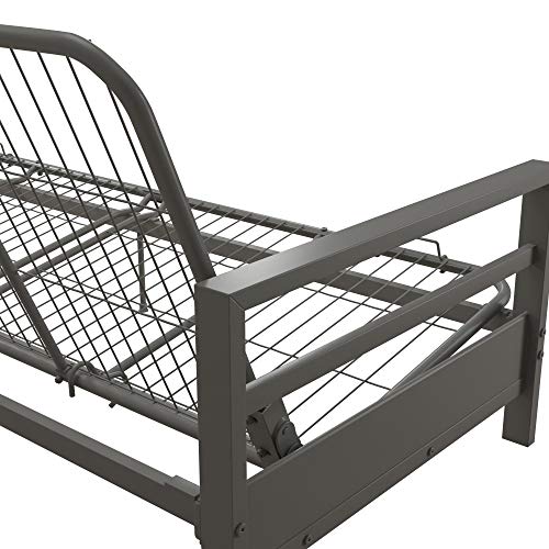DHP Miles Metal Futon Frame, Silver Pricepulse
