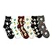 Women Fruits pattern cotton socks (Crew 6 pairs) CN