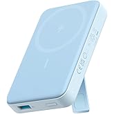 Anker 633 Magnetic Battery, 10,000mAh Foldable Wireless Portable Charger, 20W USB-C Power Delivery Power Bank with Stand, Mag