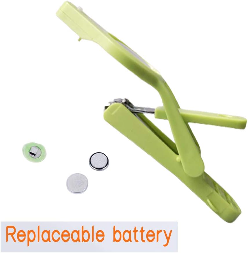 Nail Clippers with fold-Away Magnifier and LED Light, Stainless Steel Fingernails & Toenails Clippers Nail Care for The Elderly and Baby Nail Reduce Eye Strain: Health & Personal Care