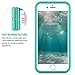 ZVE Wallet Case for Apple iPhone 6s and iPhone 6, 4.7 inch, Slim Leather Wallet Case with Credit Card Holder Slot Pocket Protective Case Cover for Apple iPhone 6 / 6s - Mint Green