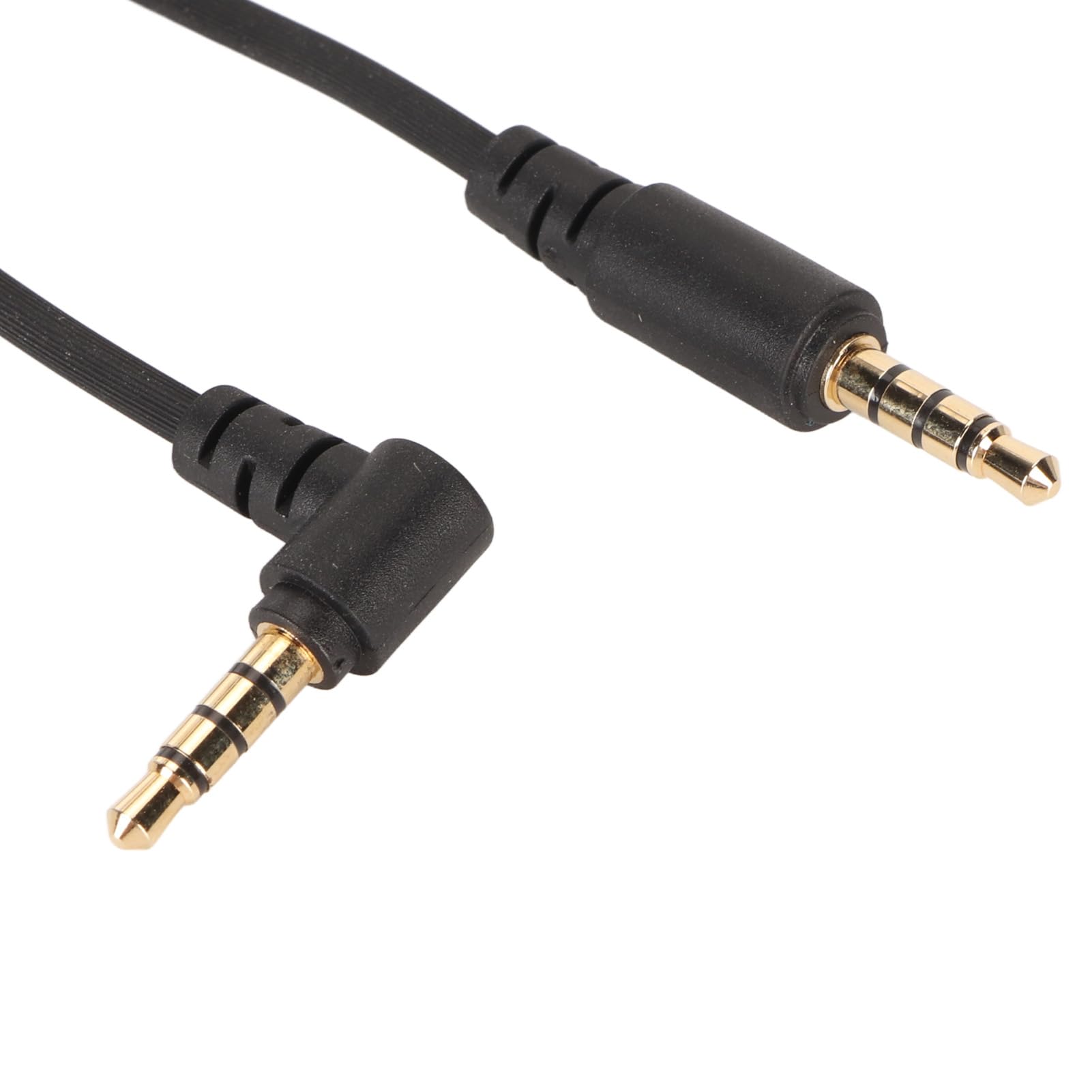 Diyeeni TRRS 3.5mm Audio Cable, 4.9ft 3.5mm Male to Male Aux Audio Stereo HiFi Cable, Gaming Headset Cable Replacement for BlackShark V2 Pro for Barracuda X for NariUltimate