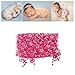 Luxury Newborn Boy Girl Baby Photography Props Wrap Lace Yarn Cloth Blanket (Rosy)