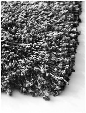 Ikea Gaser Tapis Poils Longs Gris Foncé 170 X 240 Cm
