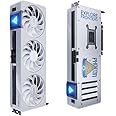 WEELIAO GUNNIR Intel Arc B580 Photon 12G White Graphics Card,2850 Mhz Video Card,12GB 192-bit GDDR6,PCIE4.0,1 HDMI2.1,3 DP2.1,3 Fans,TBP 220W
