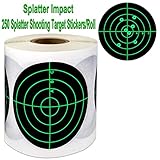 Splatter Target Stickers (Qty 250pcs 3