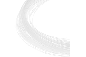 BENECREAT 50 Yards x 2MM Plastic Boning Roll, Plastic Corset Webbing Boning for Bridal Dress Bustle Handmade Craft Wedding Dr