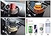 BlingBelle Cooler Cup Holder Car Air Vent Alloy Cup Holder Adjustable Drink Stand for Vehicle Automobile Truck Van Taxi Jeep MPV Alloy Cup Holder
