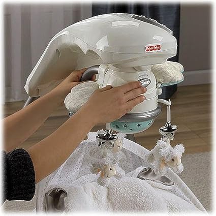 fisher price platinum lamb swing