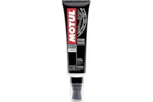 Motul C5 Chain Paste Motorcycle Chain Grease with Brush Applicator, 150 ml Tube (111432)