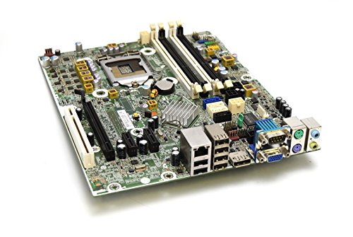 HP 615114-001 Genuine OEM Hewlett-Packard Compaq 6200 Pro Small Form Factor SFF/Micro Tower Motherboard Main System Logic Board Integrated Intel Chipset 611794-000 CPU Process Socket LGA 1155/H2