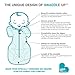 Love to Dream Swaddle UP, Blue, Newborn, 5-8.5 lbs., Dramatically Better & Allow Baby to Sleep in Their Preferred arms up Position for self-Soothing, snug fit Calms Startle Reflex